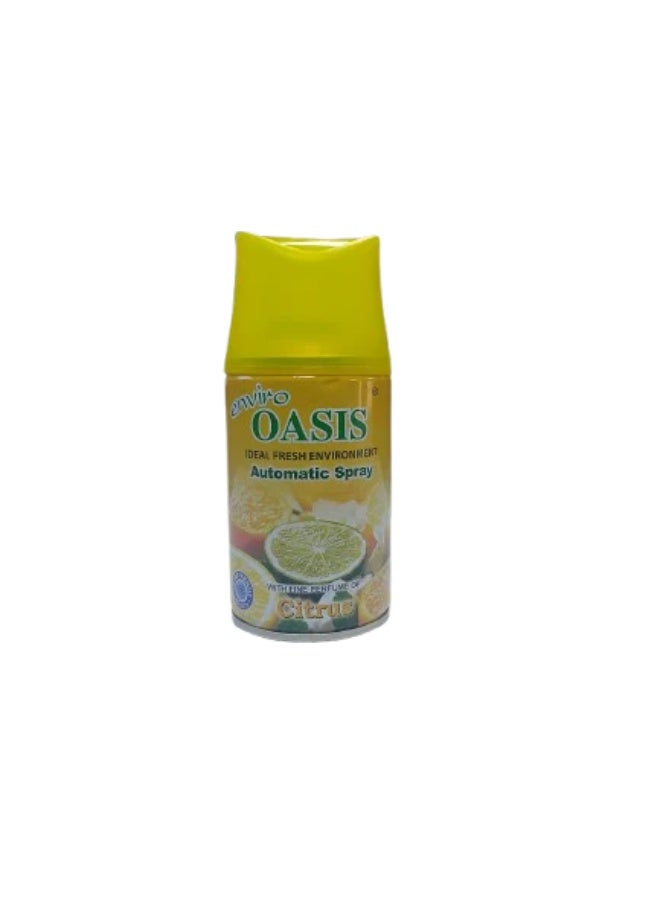 Enviro Oasis Airfreshner Automatic Refill 300ml Citrus